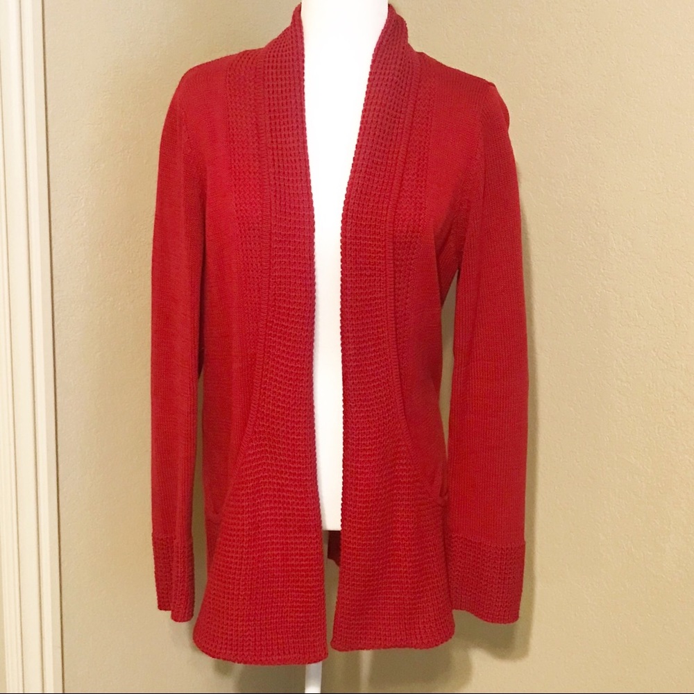 EUC Red Cardigan